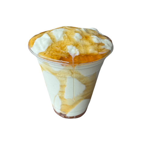 Avocado drink with honey